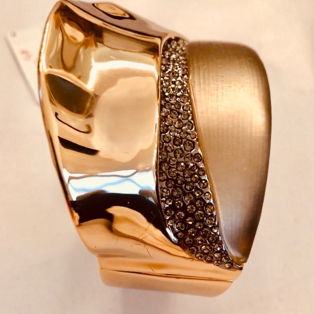 Alexis Bittar gold slice bracelet